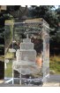 Crystal cube 50*50*80 (2*2*3.15") - 3D birthday decoration