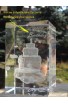 Crystal cube 50*50*80 (2*2*3.15") - 3D birthday decoration