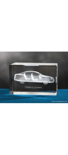 Kryształowa kostka 50*50*80 - z modelem 3D