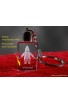 Crystal keyring (LED light) 20*30*15 (0.8*1.9*0.6") - a 3D dwarf