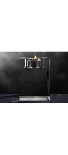 Crystal candle holder 60*60*80 (2.4*2.4*3.1")